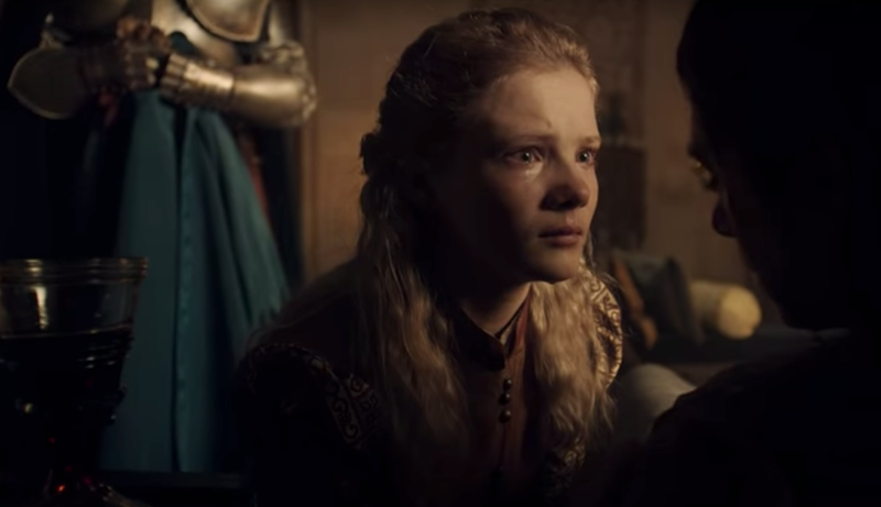Freya Allan in the first trailer for The Witcher.